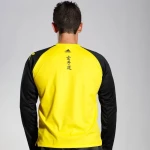 Μπλούζα Μακρυμάνικη Adidas Karate Κίτρινη/Μαύρη