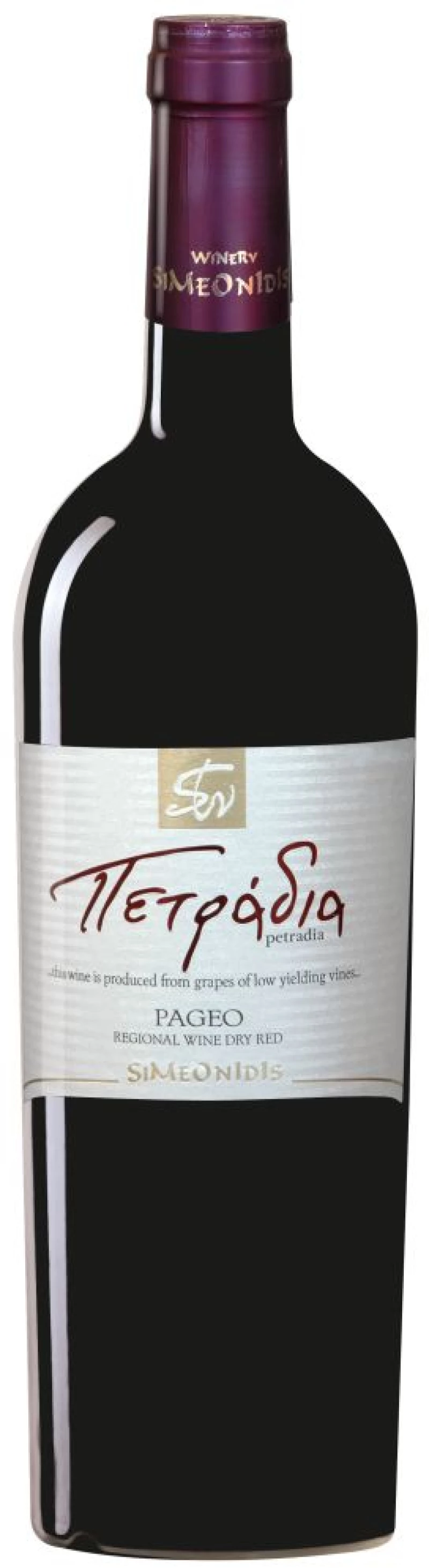 Simeonidis - Petradia Syrah - Red Dry Wine  P.G.I.,750ml
