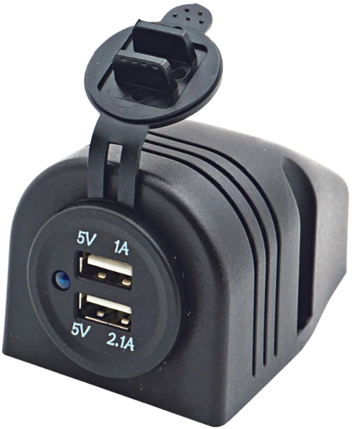 Πρίζα Επικαθήμενη με Θύρα USB