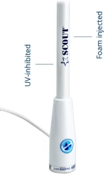 Scout® Κεραία SAR Fiberglass KS-121 121,5 MHz 1,5m (5′)