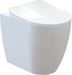 Λεκάνη Υ.Π. Back to Wall Creavit Free (FE 350) Πισωστόμια και Κάλυμμα