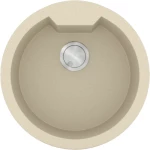 Νεροχύτης Γρανιτένιος Sanitec Ultra Granite 810 51 1B (Ø51) Βαρέως Τύπου Ocra