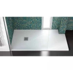 Ντουζιέρα Ορθογώνια Karag Pietra 80X140 Λευκή