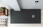 Ντουζιέρα Ορθογώνια Karag Pietra 90X180 Ardesia