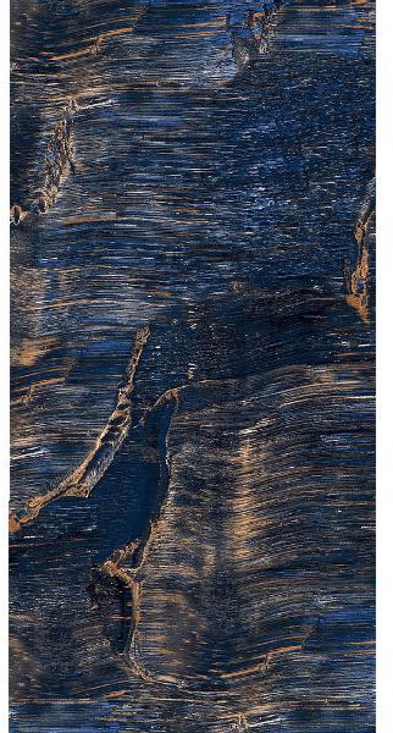 Πλακάκι Caballo Blue 60Χ120 Μπλε Γυαλιστερό Rettificato