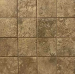 Πλακάκι Ψηφίδα Mosaico Agusta Noce 25Χ25 CM Καφέ Ματ