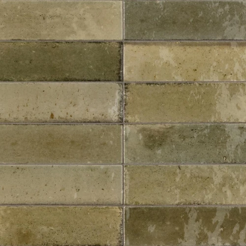 Πλακάκι Marazzi 6x24 cm Lume Lux Musk M6RS Χακί
