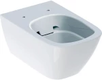 Λεκάνη Kρεμαστή Geberit Smyle Square με Kάλυμμα Soft Close 500.208.01.1 Λευκή