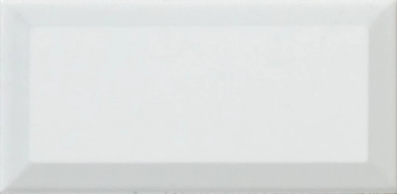 Πλακάκι Bianco Beveled Glossy 10x20