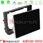 Nakamichi NAM5260 Series 4Core Android12 4+64GB Peugeot 308 2013-2020 Navigation Multimedia Tablet 9" Με Carplay & Android Auto