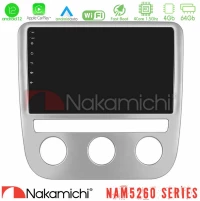 Nakamichi NAM5260 Series 4Core Android12 4+64GB VW Scirocco 2008-2014 Navigation Multimedia Tablet 9" Με Carplay & Android Auto