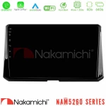 Nakamichi NAM5260 Series 4Core Android12 4+64GB Toyota Corolla 2019-2022 Navigation Multimedia Tablet 9" Με Carplay & Android Auto