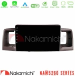 Nakamichi NAM5260 Series 4Core Android12 4+64GB Toyota Corolla 2002-2006 Navigation Multimedia Tablet 9" Με Carplay & Android Auto