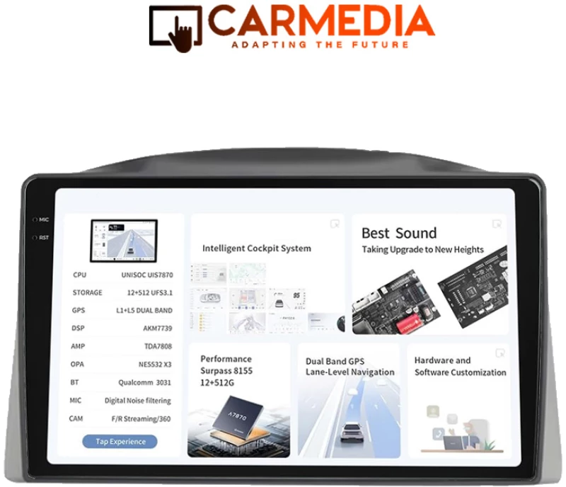 CARMEDIA CMDU81036-13 PRO PLUS TABLET 10.36'' OEM JEEP GRAND CHEROKEE 2005-2007