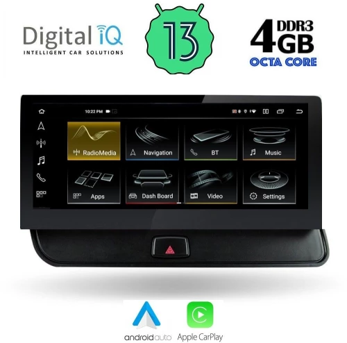 DIGITAL IQ TOP 16930_CPA (10.25'') MULTIMEDIA SYSTEM for AUDI Q5 mod. 2008-2016