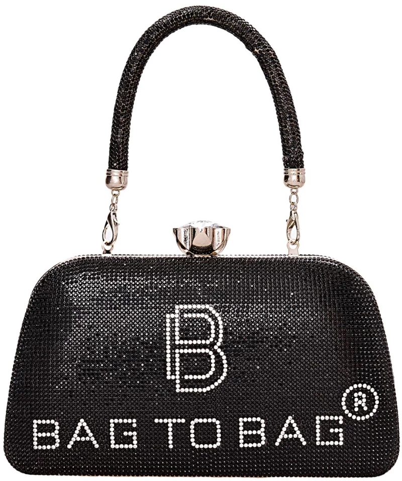 Τσάντα φάκελος clutch CK6021 - Μαύρο Bag to Bag