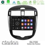 Clarion GL700 Lite Series 8Core Android11 6+128GB Nissan Pulsar 2015-2018 Navigation Multimedia Tablet 9" Με Carplay & Android Auto