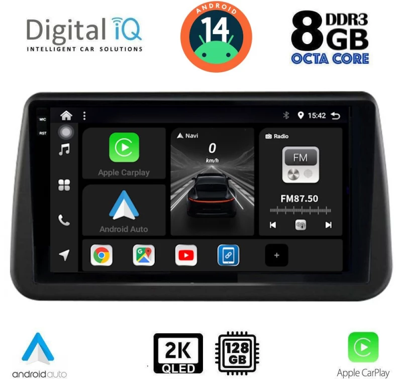 DIGITAL IQ BXF 8494_CPAA (9inc) MULTIMEDIA TABLET for OPEL MERIVA mod. 2010-2017