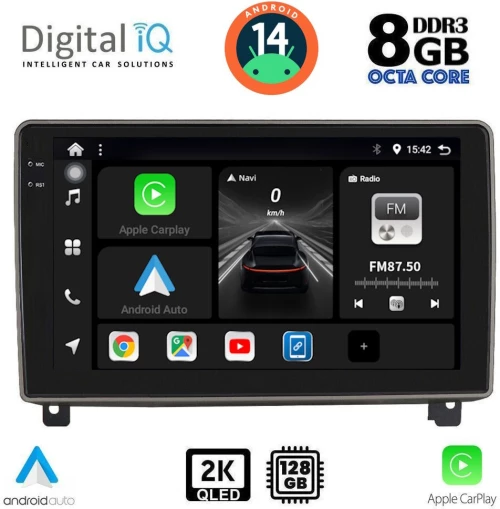 DIGITAL IQ BXF 8517_CPAA (9inc) MULTIMEDIA TABLET for PEUGEOT 407 mod. 2004-2011