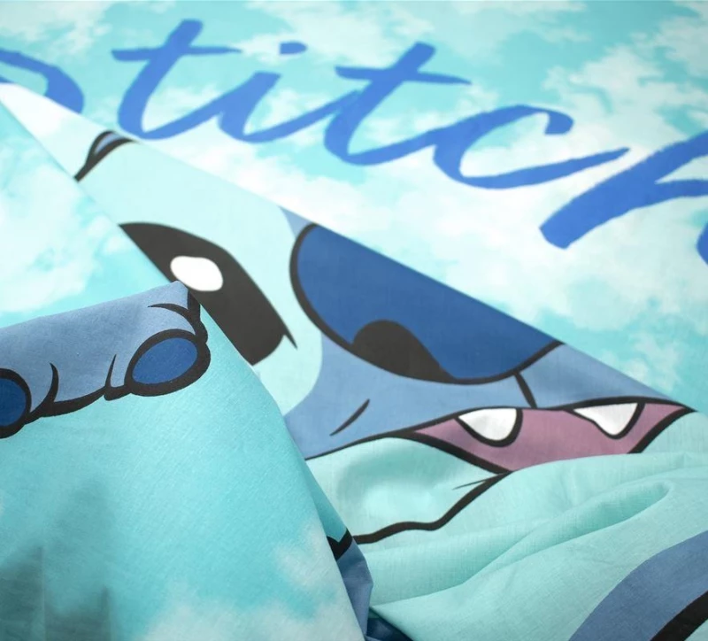 Παπλωματοθήκη Σετ Μονή (160x240) Stitch 820 Disney DimCol