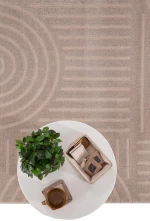 Χαλί μηχανής 200x290 Organic 588 BEIGE Royal Carpet
