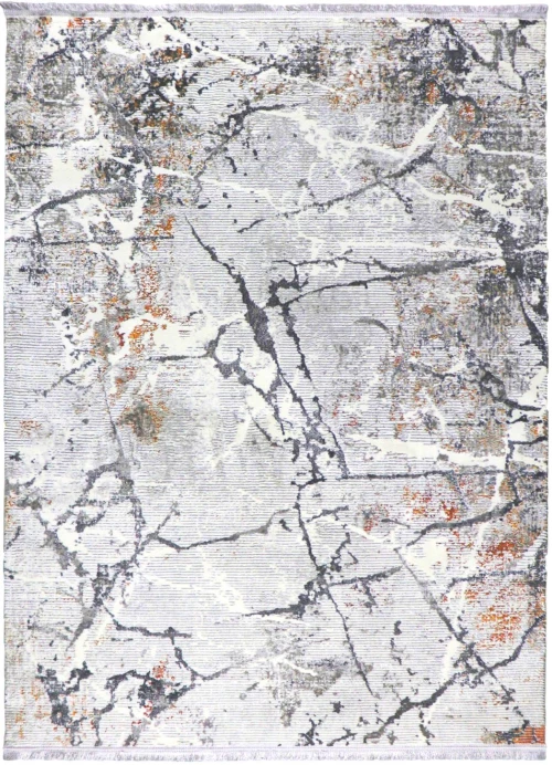 Χαλί μηχανής Ibiza 382 Multi Grey Eurofil 200x240