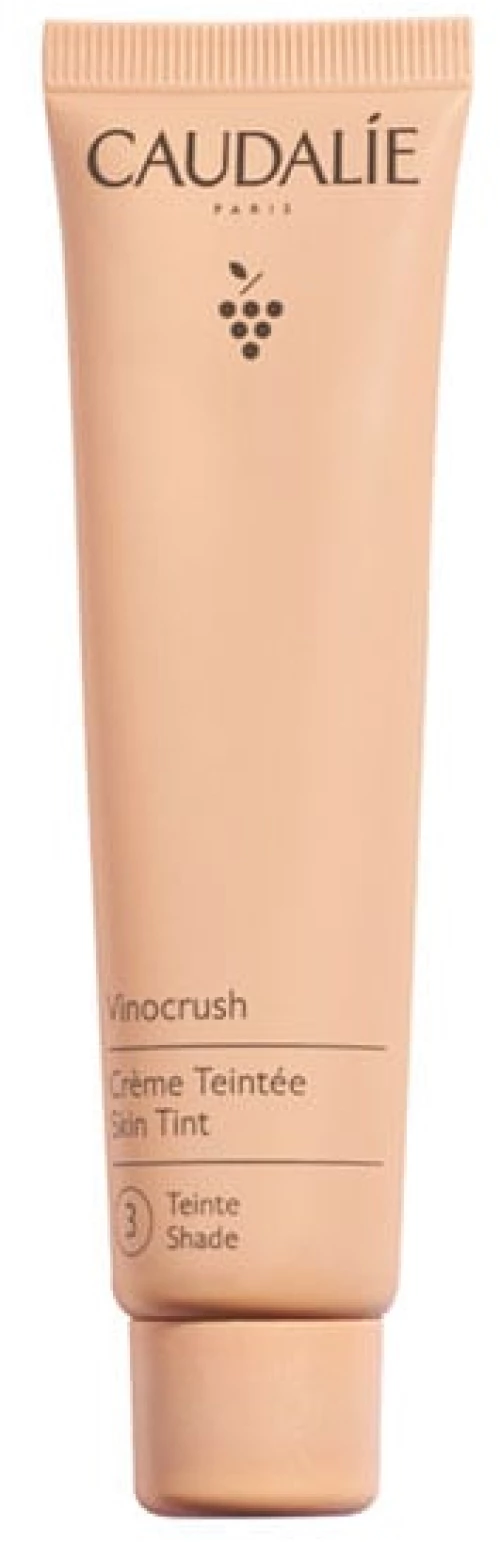 CAUDALIE vinocrush skin tint No3 ενυδατική κρέμα προσώπου με χρώμα 30ml
