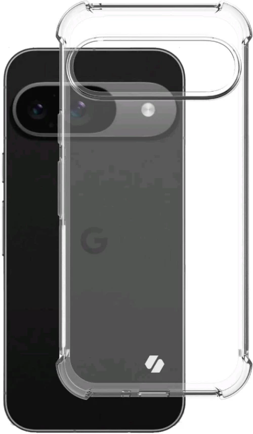 Διάφανη Θήκη Σιλικόνης - Google Pixel 9 / 9 Pro - Spacecase Anti-Shock - 1mm - Clear (5905719111182)