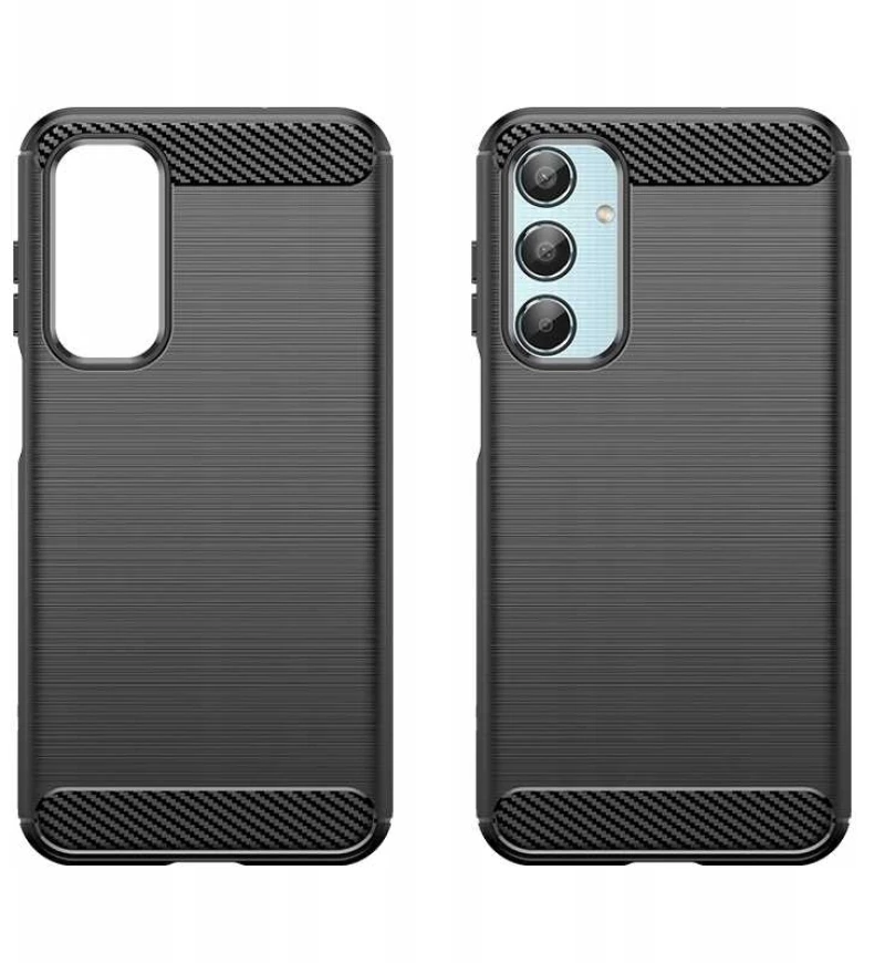 Θήκη Σιλικόνης - Samsung Galaxy M35 - Spacecase Carbon - Black (5905719110901)