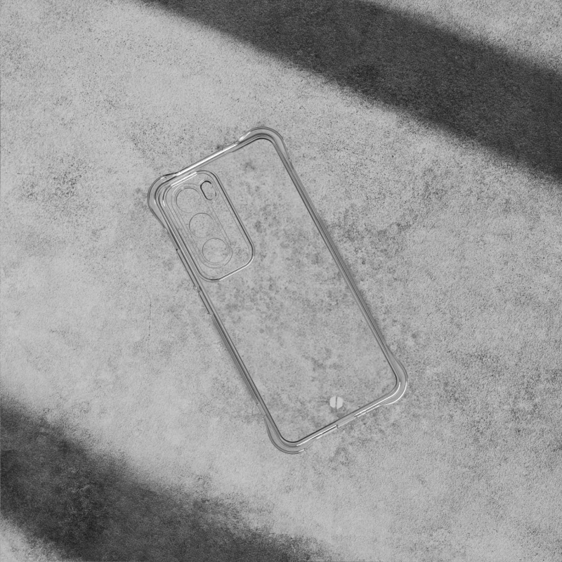 Διάφανη Θήκη Σιλικόνης - Oppo Reno12 Pro - Spacecase Anti-Shock - 1mm - Clear (5905719110703)