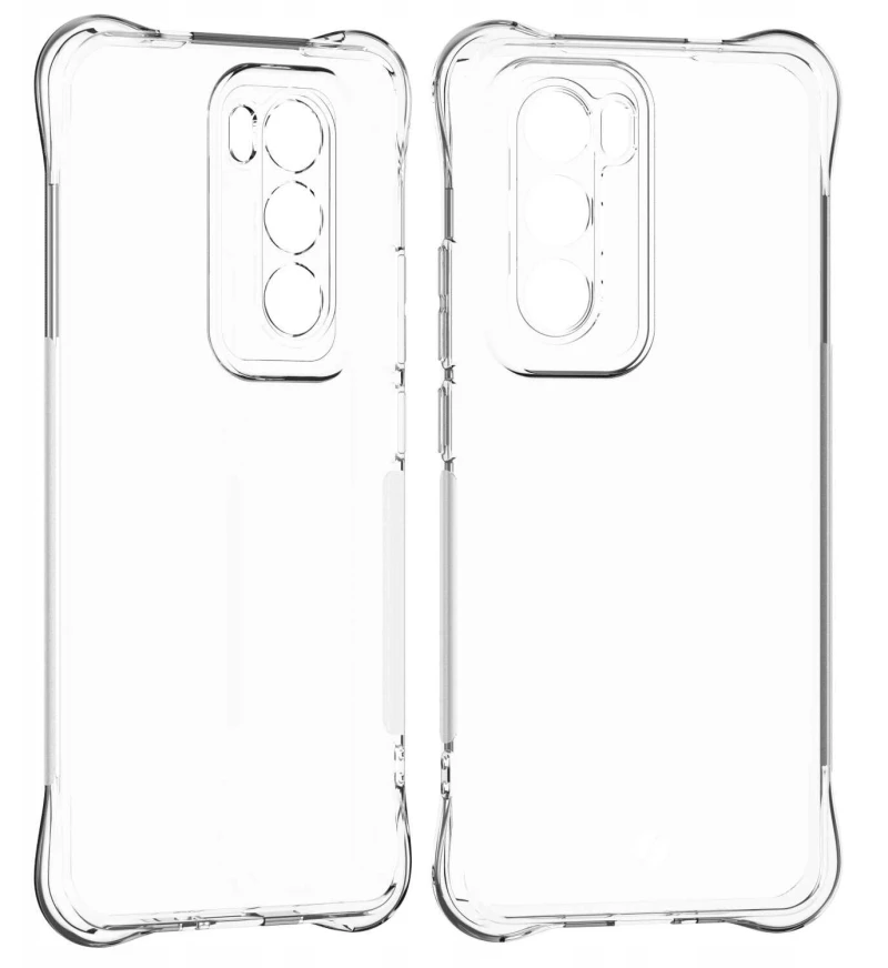 Διάφανη Θήκη Σιλικόνης - Oppo Reno12 Pro - Spacecase Anti-Shock - 1mm - Clear (5905719110703)