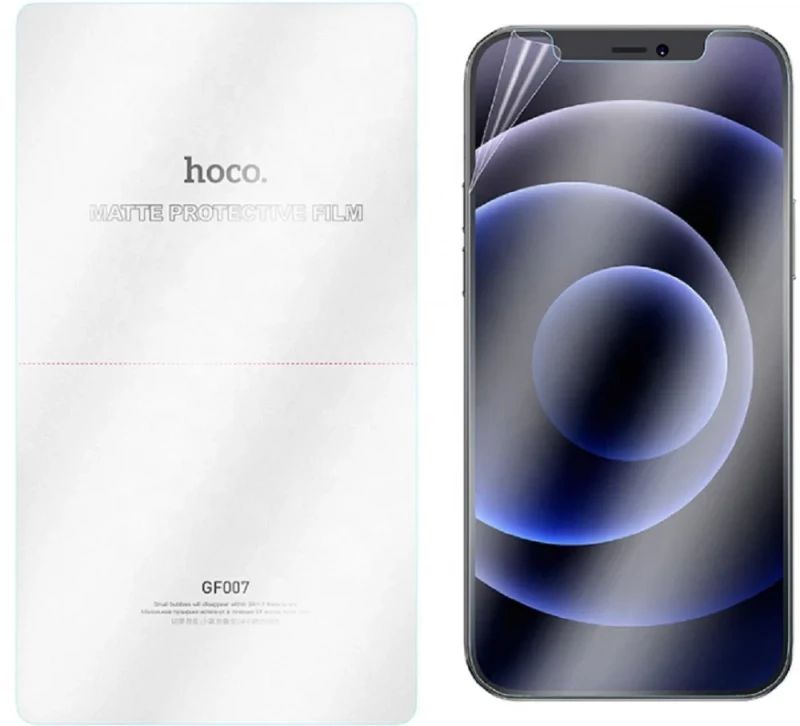 Hoco Hydrogel Pro HD Matte Screen Protector - Ματ Μεμβράνη Προστασίας Οθόνης Oppo Reno12 F 5G - 0.15 mm - Matte (HOCO-FRONT-MATTE-030-047)