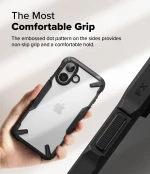 Θήκη Apple iPhone 16 - Ringke Fusion X Σκληρή - Black (8800274960473)