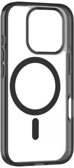 Θήκη Apple iPhone 16 Pro - Vivid MagSafe Hybrid Case Διάφανη με MagSafe - Black (VIMAGACR497BK)