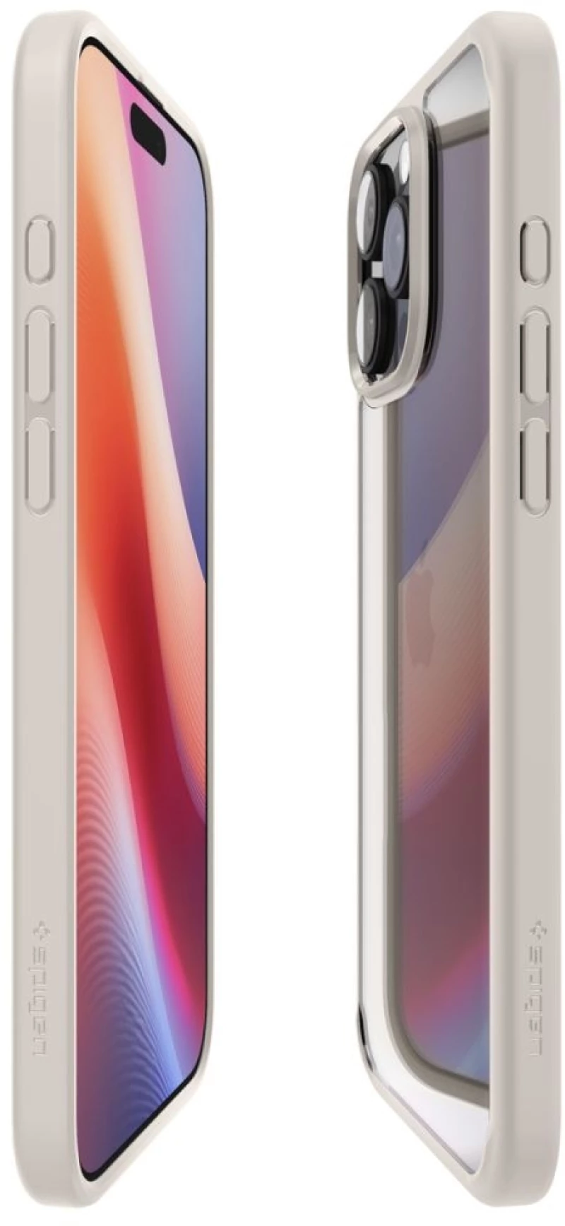 Θήκη Apple iPhone 16 Pro - Spigen Ultra Hybrid Σκληρή - Natural Titanium (ACS08127)