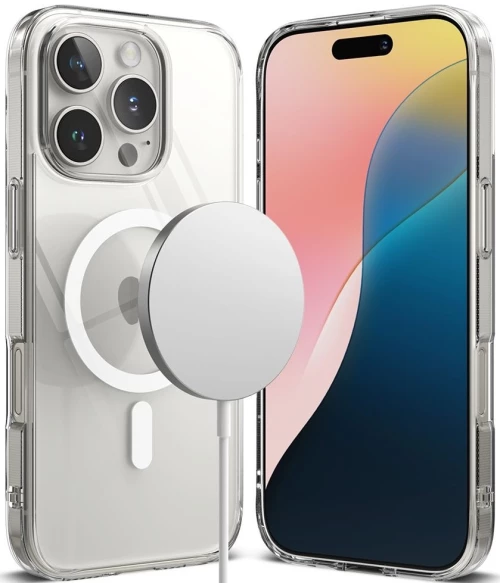 Θήκη Apple iPhone 16 Pro Max - Ringke Fusion Magnetic Ανθεκτική με MagSafe - Clear (8809961789489)
