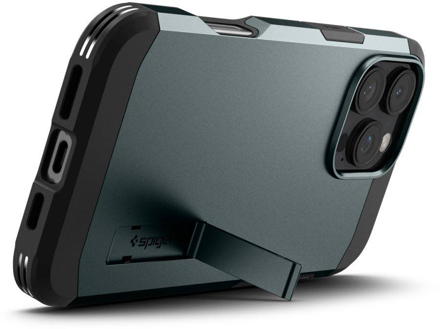 Θήκη Apple iPhone 16 Pro - Spigen Tough Armor AI MagFit Ανθεκτική με MagSafe - Abyss Green (ACS08148)