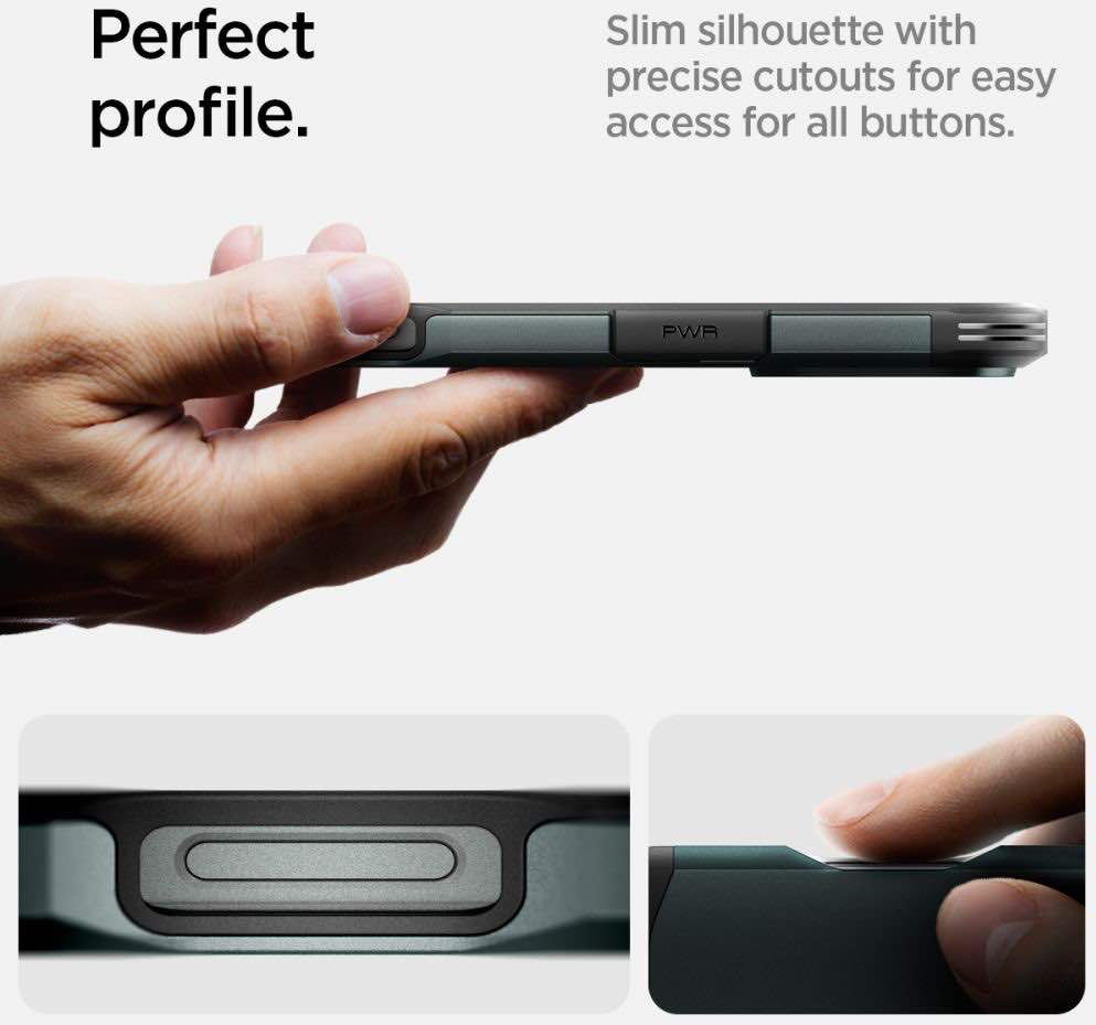 Θήκη Apple iPhone 16 Pro - Spigen Tough Armor AI MagFit Ανθεκτική με MagSafe - Abyss Green (ACS08148)