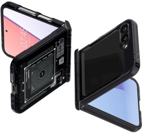 Θήκη Samsung Galaxy Z Flip6 - Spigen Ultra Hybrid Pro Σκληρή - Zero One (ACS08289)