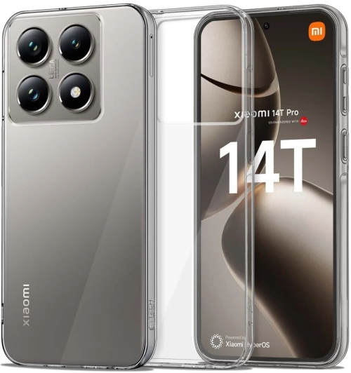 Θήκη Xiaomi 14T Pro Tech-Protect FlexAir Hybrid Σκληρή Διάφανη - Clear (5906302371334)
