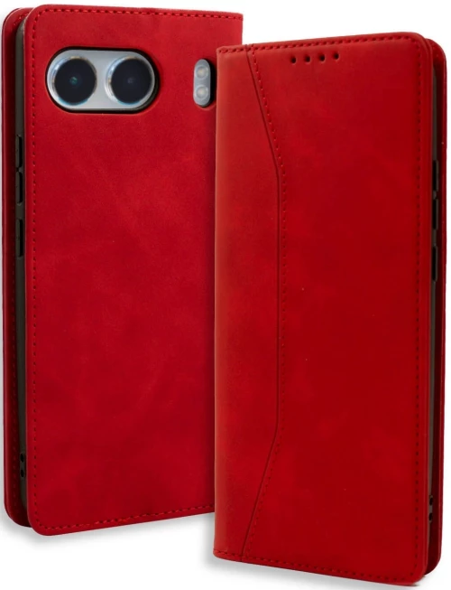 Θήκη OnePlus Nord 4 - Bodycell Book Case Πορτοφόλι - Red (5206015079146)