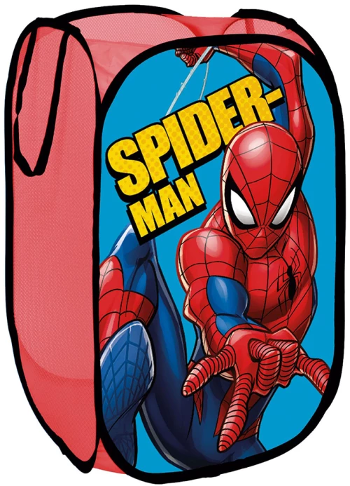 POP-UP ΚΟΥΤΙ ΑΠΟΘΗΚΕΥΣΗΣ ΠΑΙΧΝΙΔΙΩΝ 36X36X58 cm SPIDERMAN (#SM15222)