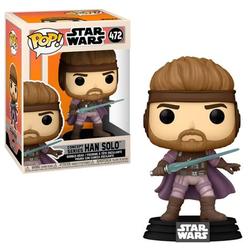 FUNKO POP! DISNEY STAR WARS CONCEPT SERIES ΦΙΓΟΥΡΑ ΒΙΝΥΛΙΟΥ HAN SOLO 472 (#067609)