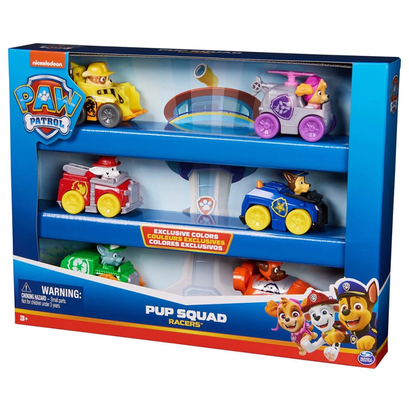 PAW PATROL PUP SQUAD RACER ΝΕΟ ΣΕΤ ΔΩΡΟΥ (#6070070)