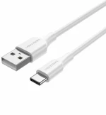Vention usb 2.0 a Male to Type-c Male 3a Cable 2m White (Cthwh) (Vencthwh)