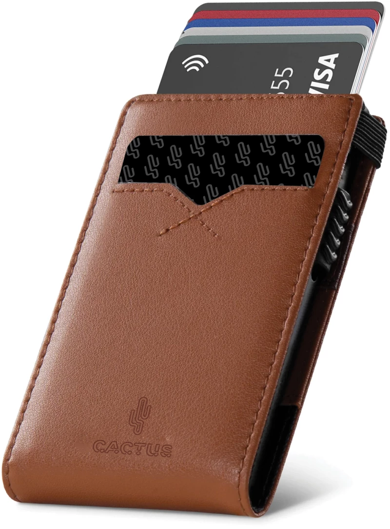 Πορτοφόλι Rfid Cactus Μονό Καφέ CT316-26