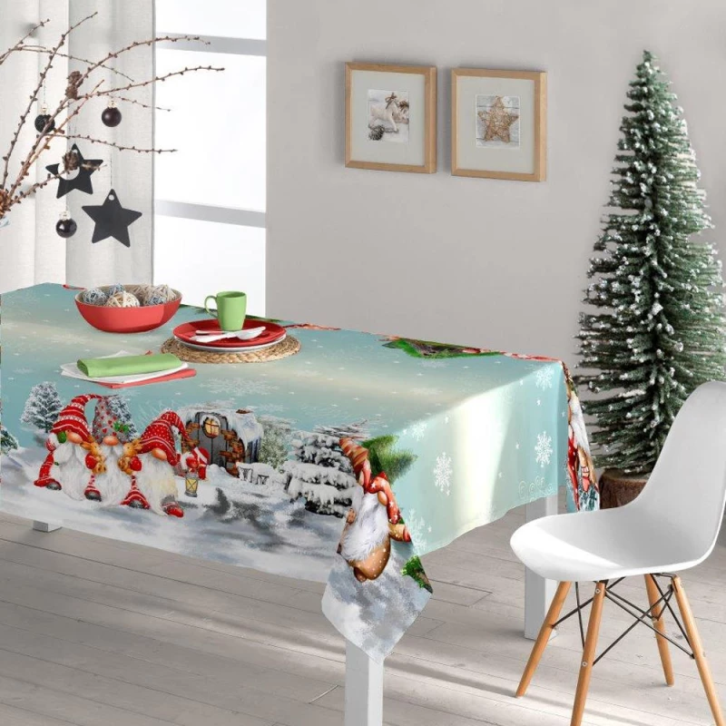 Runner Χριστουγεννιάτικο 50x180 Xmas Gnome Κόκκινο Borea