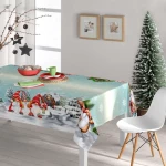 Runner Χριστουγεννιάτικο 50x180 Xmas Gnome Κόκκινο Borea