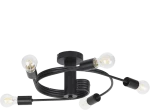 TWIST SPOT 5xE27 BLACK