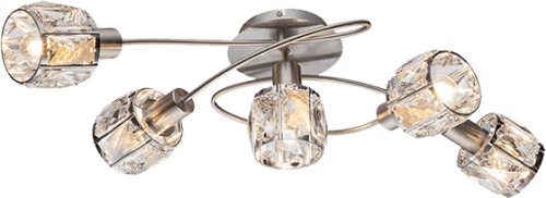 SHEEN SPOT 5XE14 SATIN NICKEL